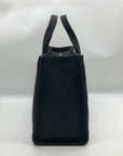 Coach Black Canvas Cargo Tote Bag 42 CP158