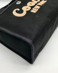 Coach Black Canvas Cargo Tote Bag 42 CP158