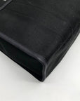 Coach Black Canvas Cargo Tote Bag 42 CP158
