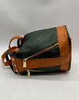 Valentina Firenze Leather Convertible Backpack and Purse