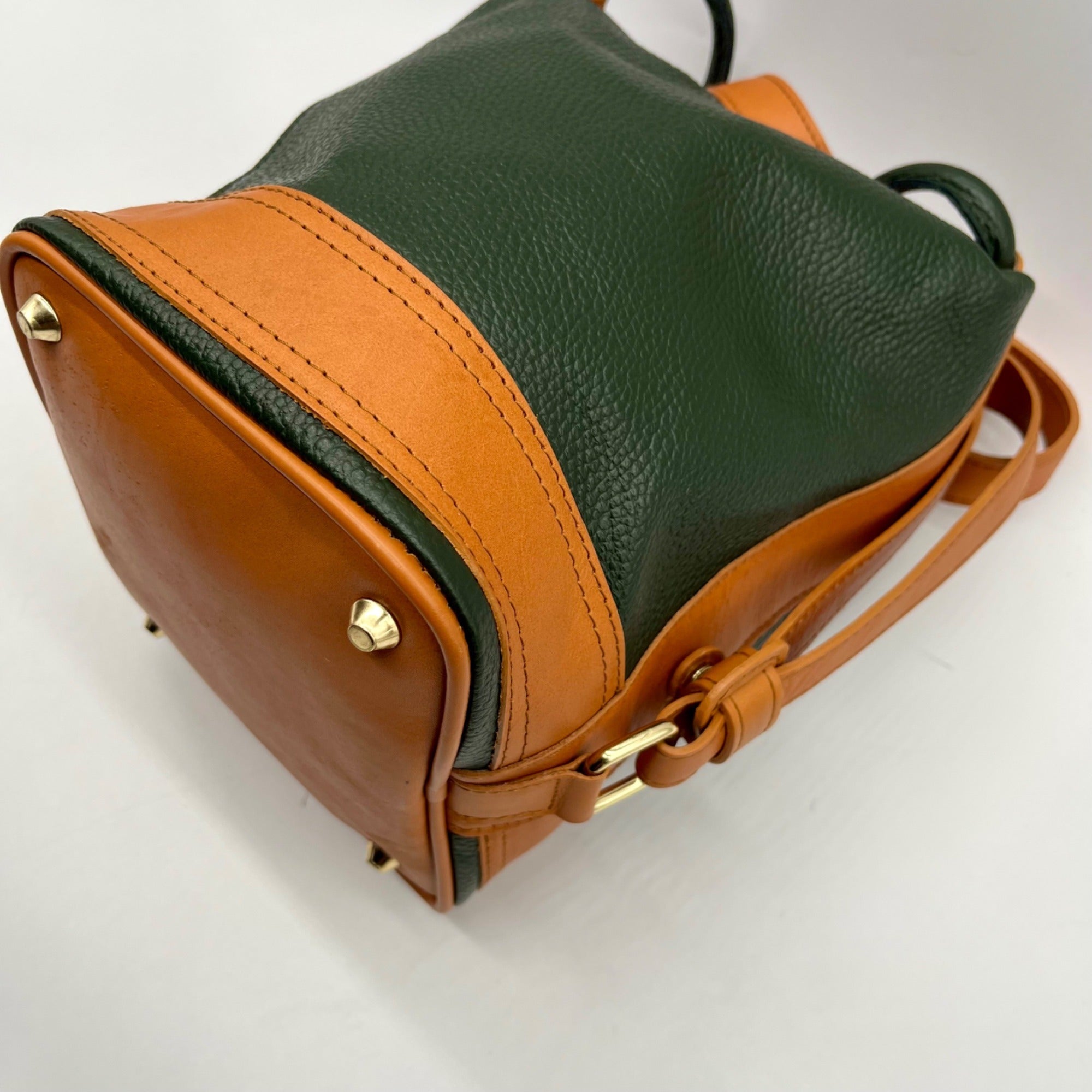 Valentina Firenze Leather Convertible Backpack and Purse