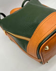Valentina Firenze Leather Convertible Backpack and Purse