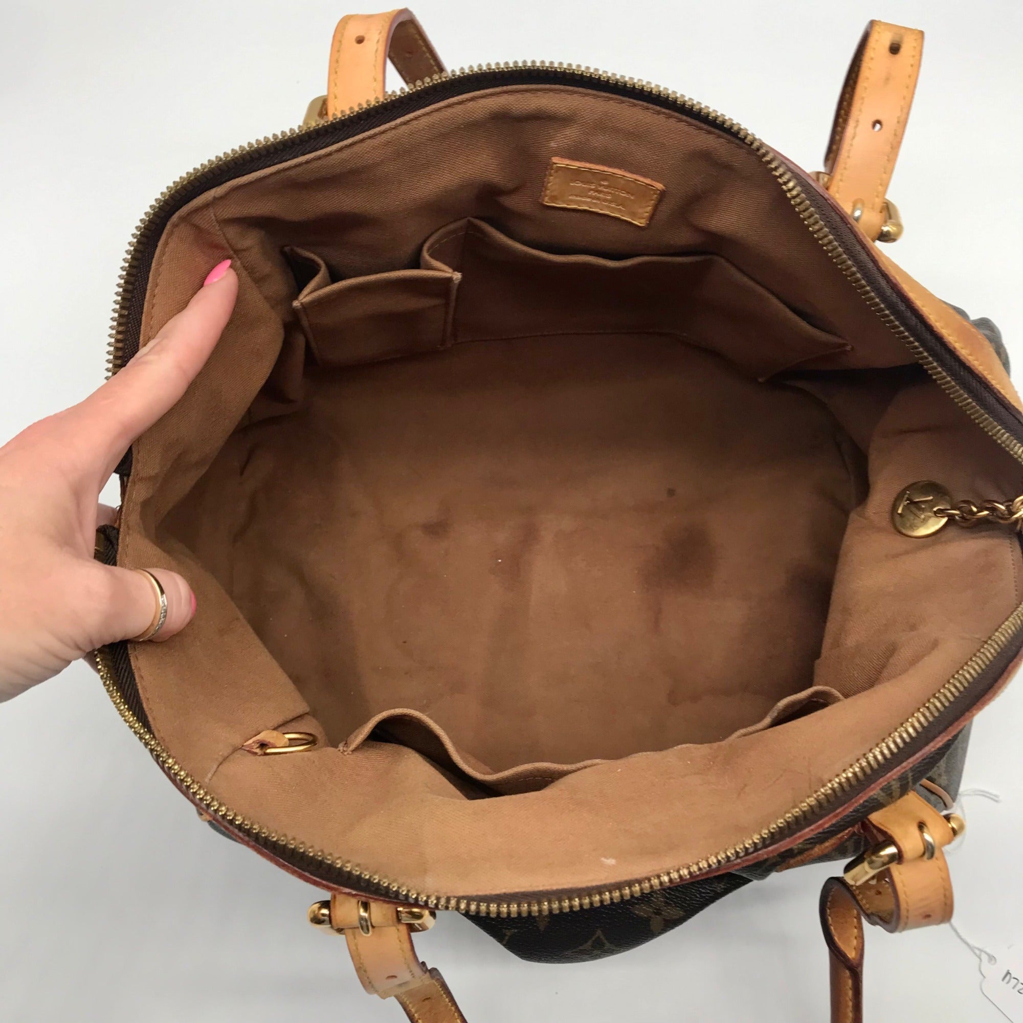 Louis Vuitton Brown Monogram Coated Canvas Tivoli GM Satchel