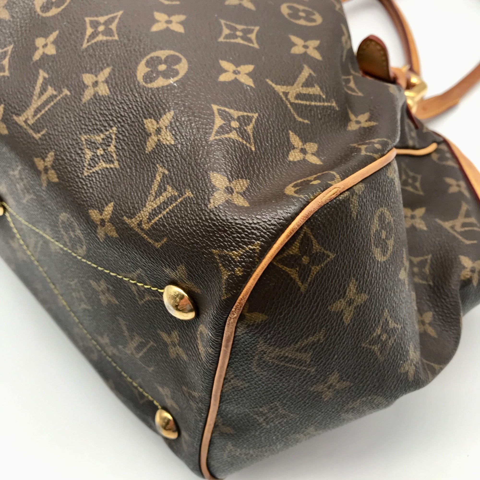 Louis Vuitton Brown Monogram Coated Canvas Tivoli GM Satchel