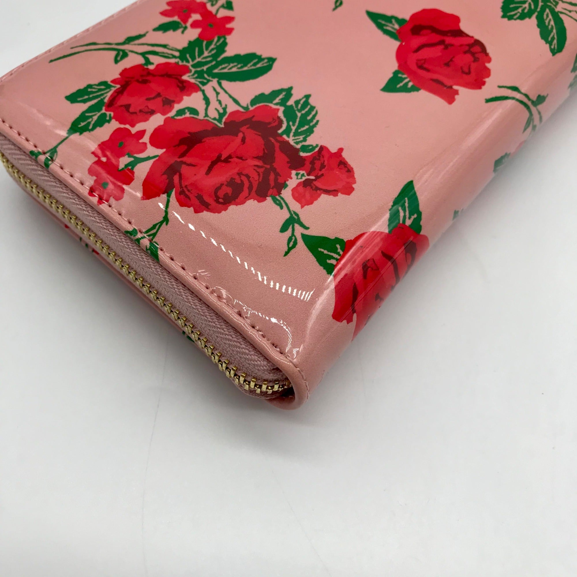 Betsey Johnson Blush Pink Floral Clutch