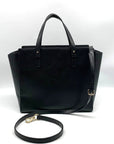 Kate Spade Black Pebbled Leather Medium Grand Street Hayden Crossbody Satchel