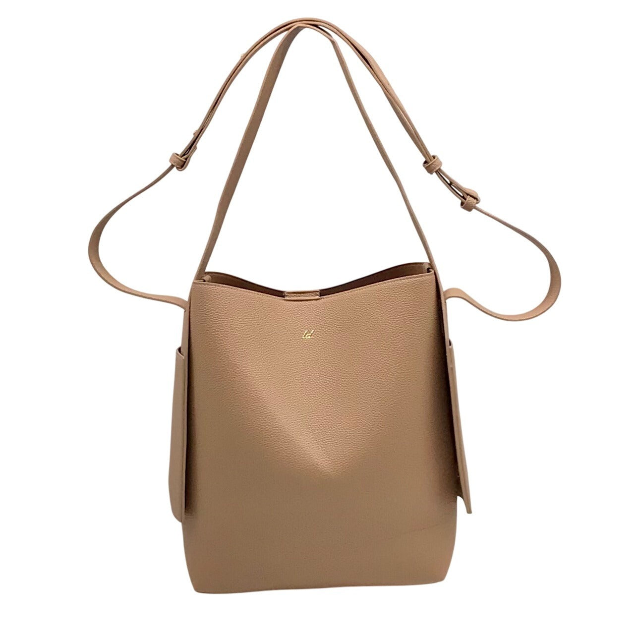 Like Dreams Light Taupe Pebbled Desert Dreamer Tote Bag