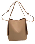 Like Dreams Light Taupe Pebbled Desert Dreamer Tote Bag