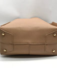 Like Dreams Light Taupe Pebbled Desert Dreamer Tote Bag