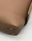 Like Dreams Light Taupe Pebbled Desert Dreamer Tote Bag
