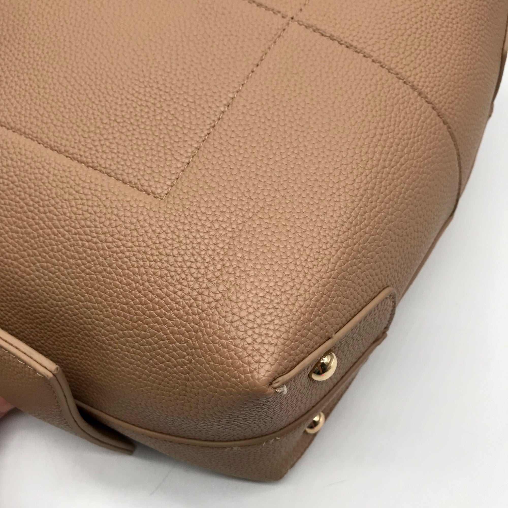Like Dreams Light Taupe Pebbled Desert Dreamer Tote Bag