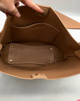 Like Dreams Light Taupe Pebbled Desert Dreamer Tote Bag