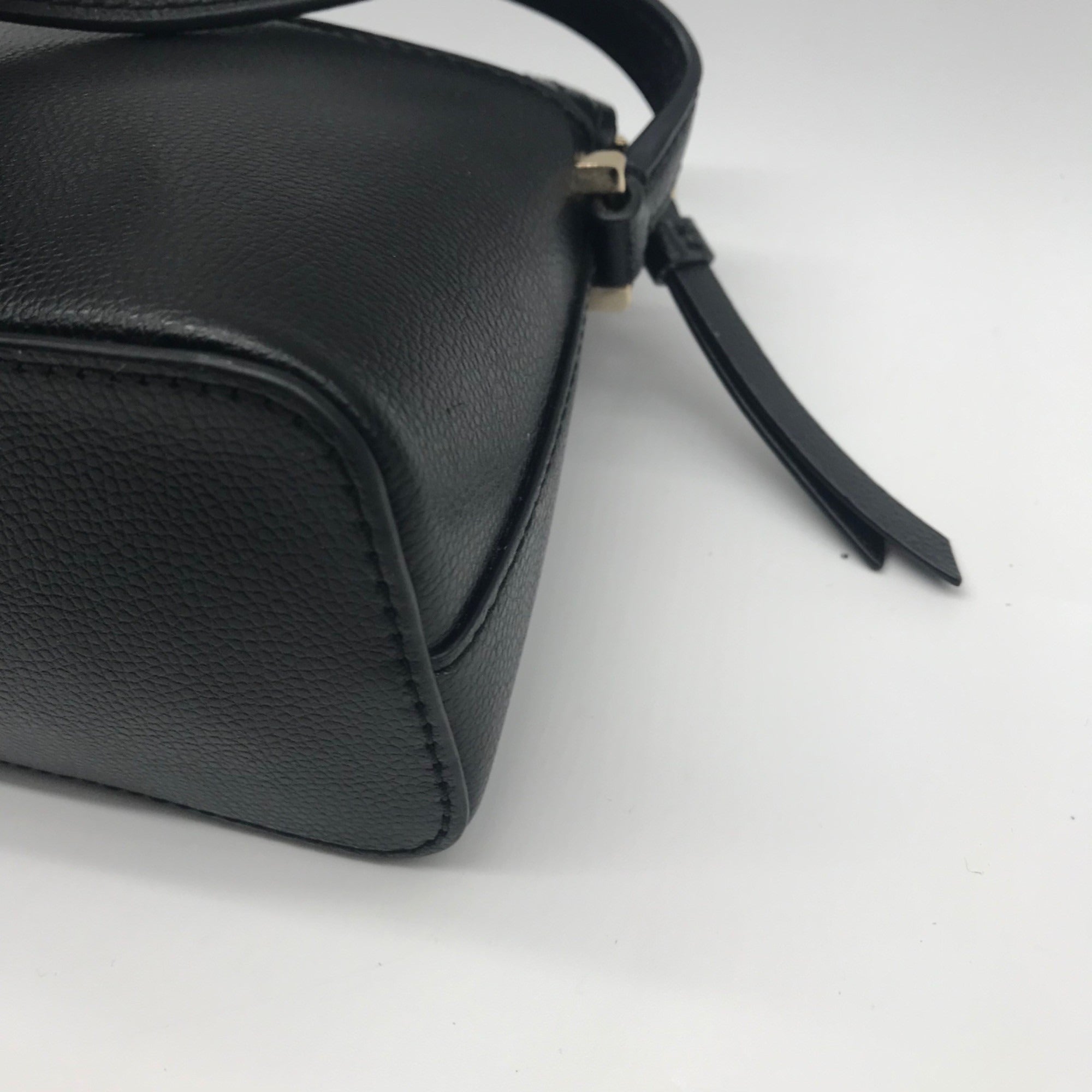 Kate Spade Black Pebbled Leather Crossbody