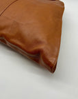 Fendi Brown Leather Devil Shoulder Bag
