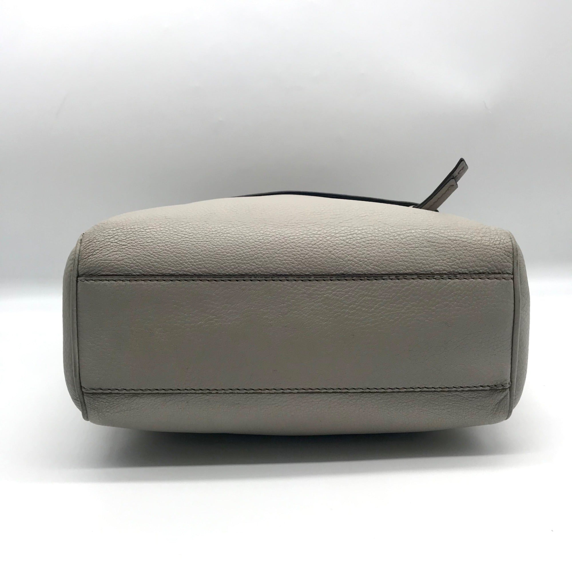 Kate Spade Cement Pebbled Leather Grant Park Alida Shoulder Bag