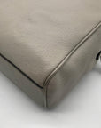 Kate Spade Cement Pebbled Leather Grant Park Alida Shoulder Bag