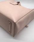 Dooney & Bourke Blush Pink Saffiano Leather Ashby Shoulder Bag & Wristlet