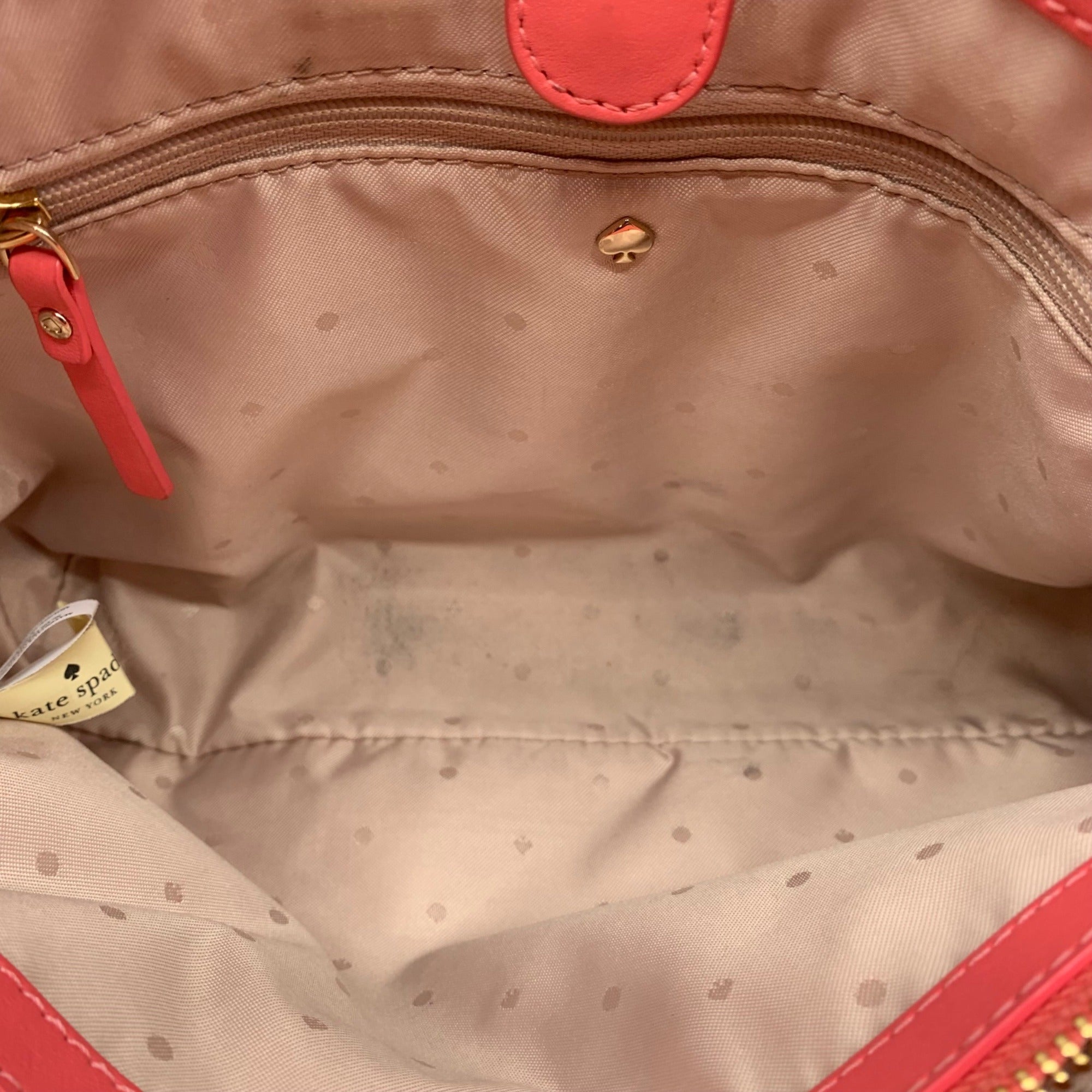 Kate Spade Coral Pink Quilted Leather Emerson Place Phoebe Tote