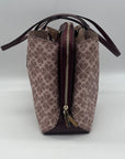 Kate Spade Pink Floral Print Coated Canvas Work Tote