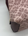 Kate Spade Pink Floral Print Coated Canvas Work Tote