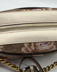 Coach Rose Print Signature Coated Canvas Crossbody Bag- 31695