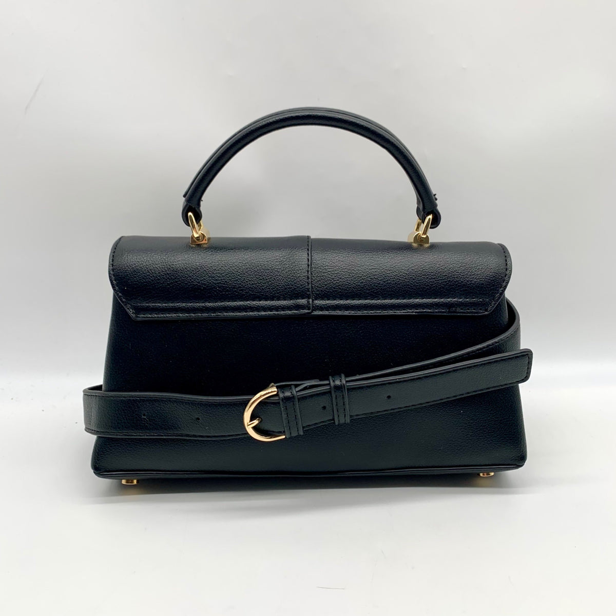 On 34th Black Kristt Solid Top Handle Convertible Satchel Bag