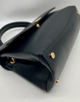 On 34th Black Kristt Solid Top Handle Convertible Satchel Bag
