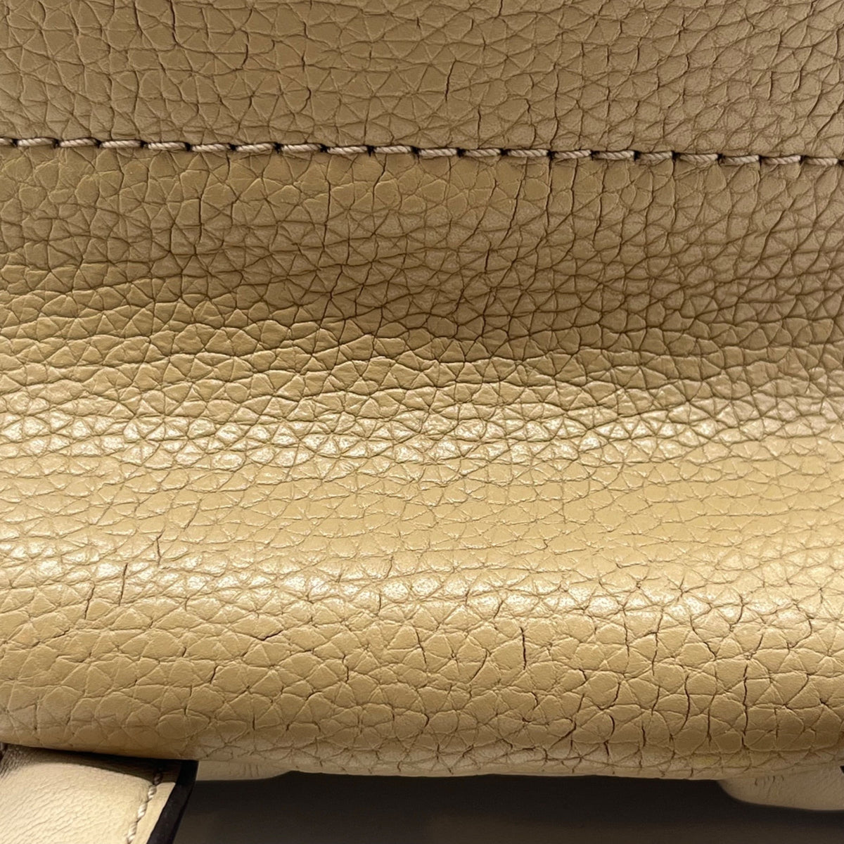 Michael Kors Tan Pebbled Leather Backpack And Pouch