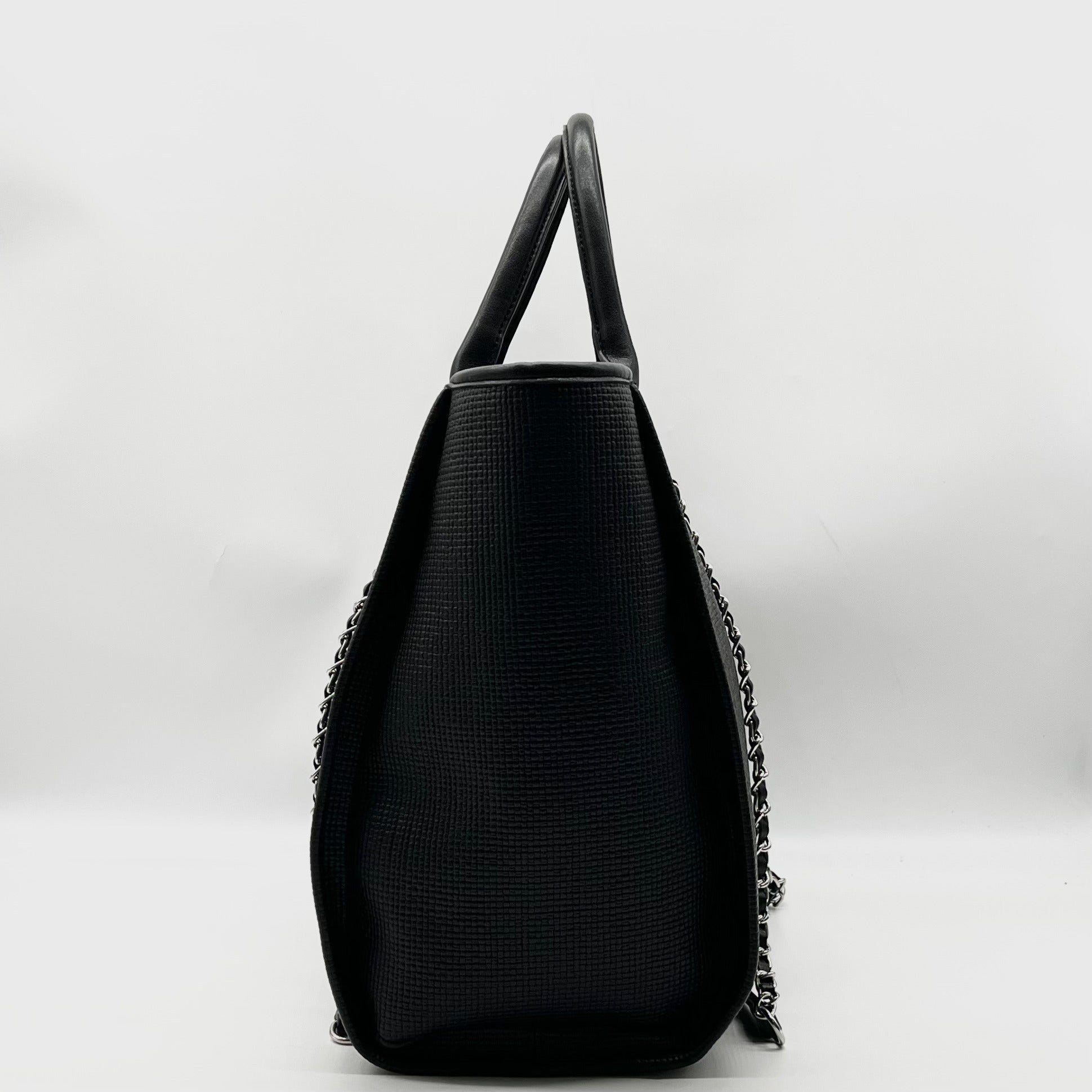 Like Dreams Black The Loyalist Maxi Tote Bag With Matching Pouch