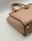 Michael Kors Pink Saffiano Leather Tina TZ Satchel Bag