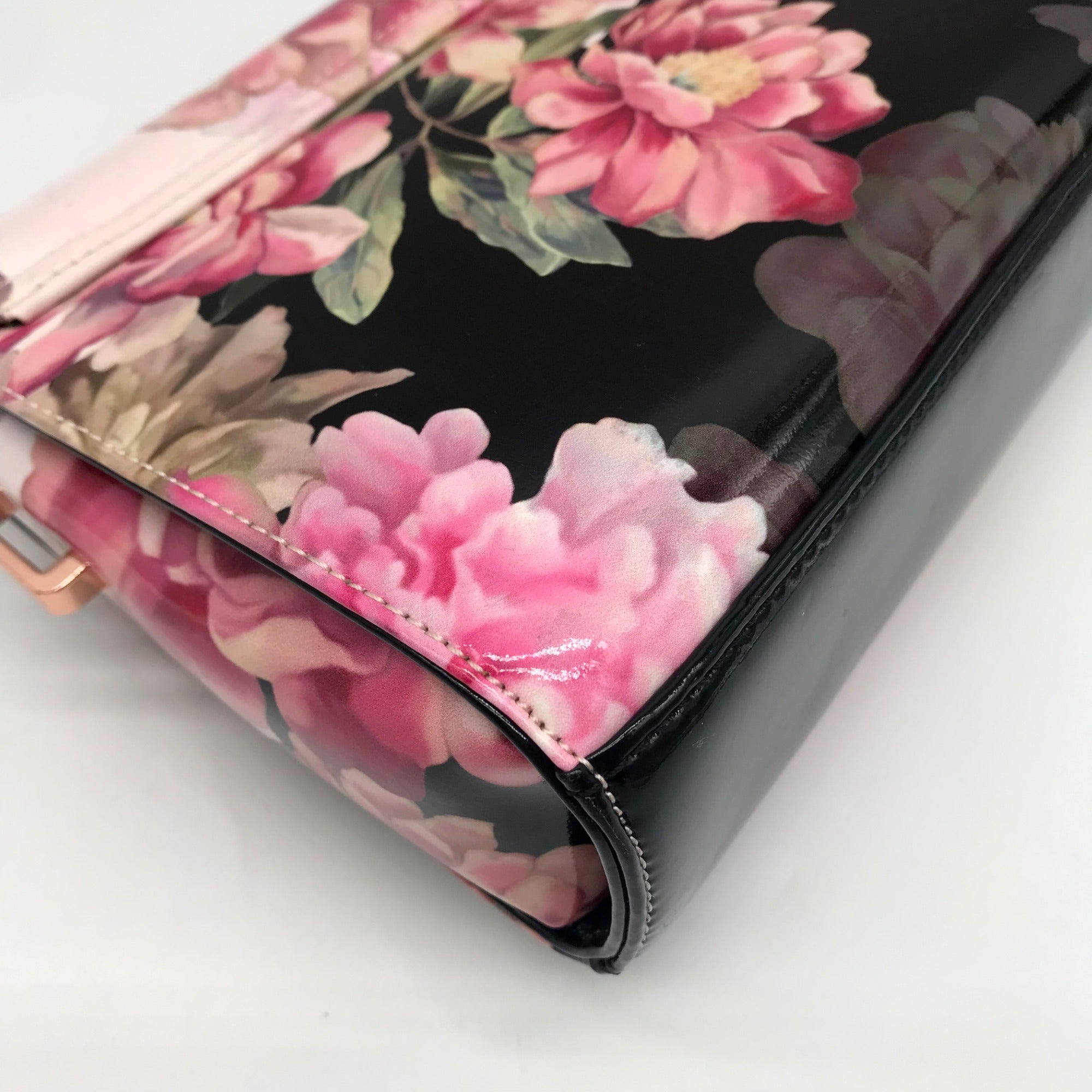 Ted Baker Pink Paige Painted Posie Shoulder Bag