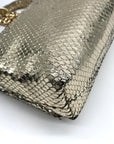 I.N.C International Concepts Metallic Gold Snake Ajae Crossbody Bag