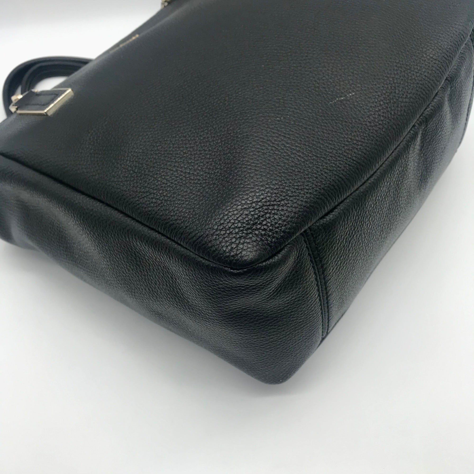 Kate Spade New York Black Leather Kingston Drive Vivian Tote Bag