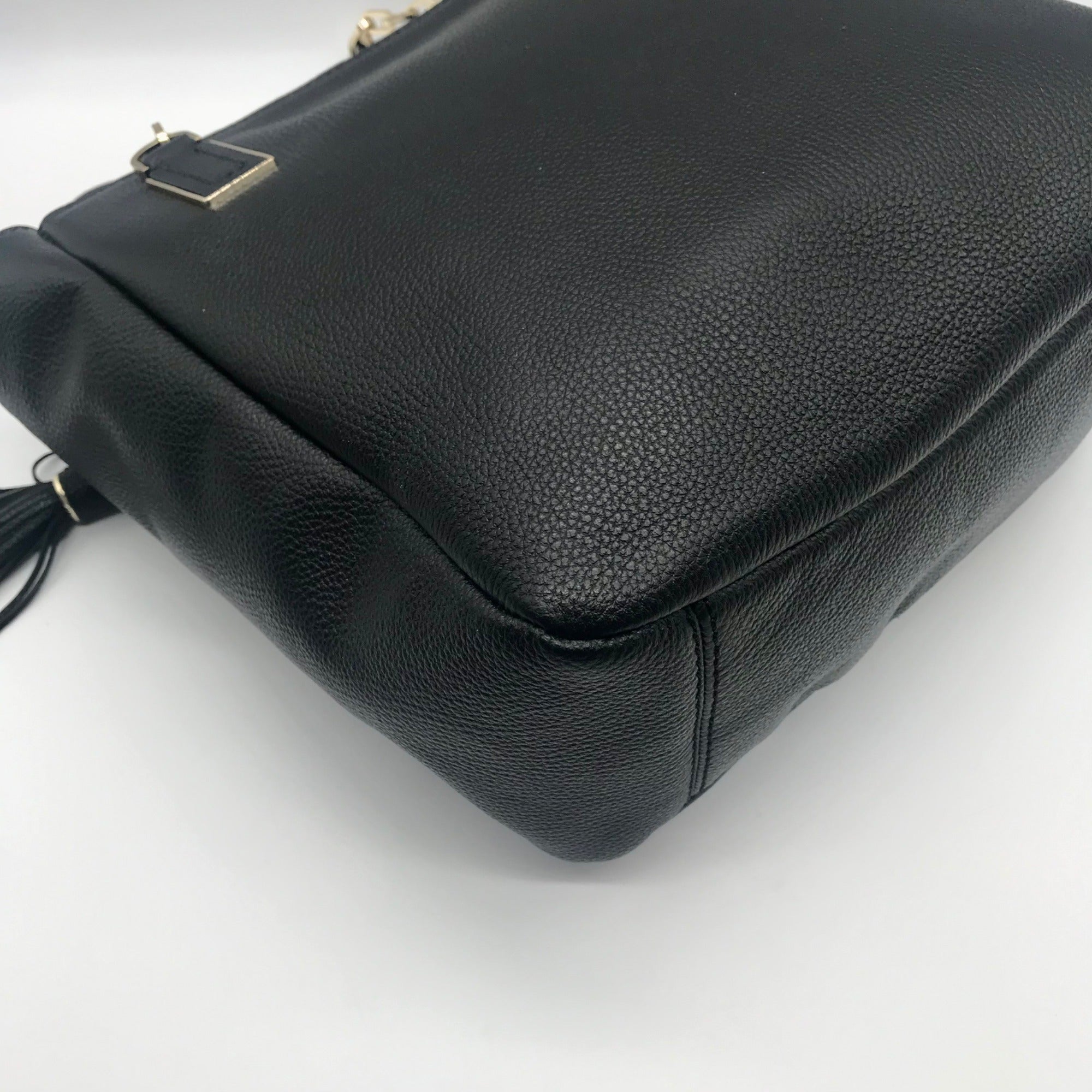 Kate Spade New York Black Leather Kingston Drive Vivian Tote Bag