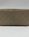 Gucci Beige Guccissima Leather Zip-Around Wallet