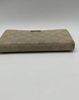 Gucci Beige Guccissima Leather Zip-Around Wallet