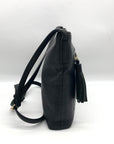 Kate Spade Black Pebbled Leather Karla Crossbody Bag