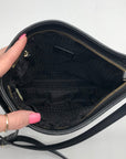 Kate Spade Black Pebbled Leather Karla Crossbody Bag