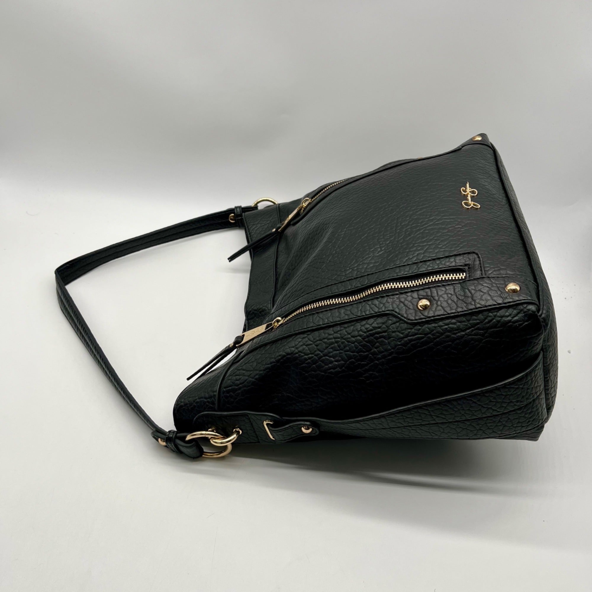 Jessica Simpson Black Maisie Hobo Bag