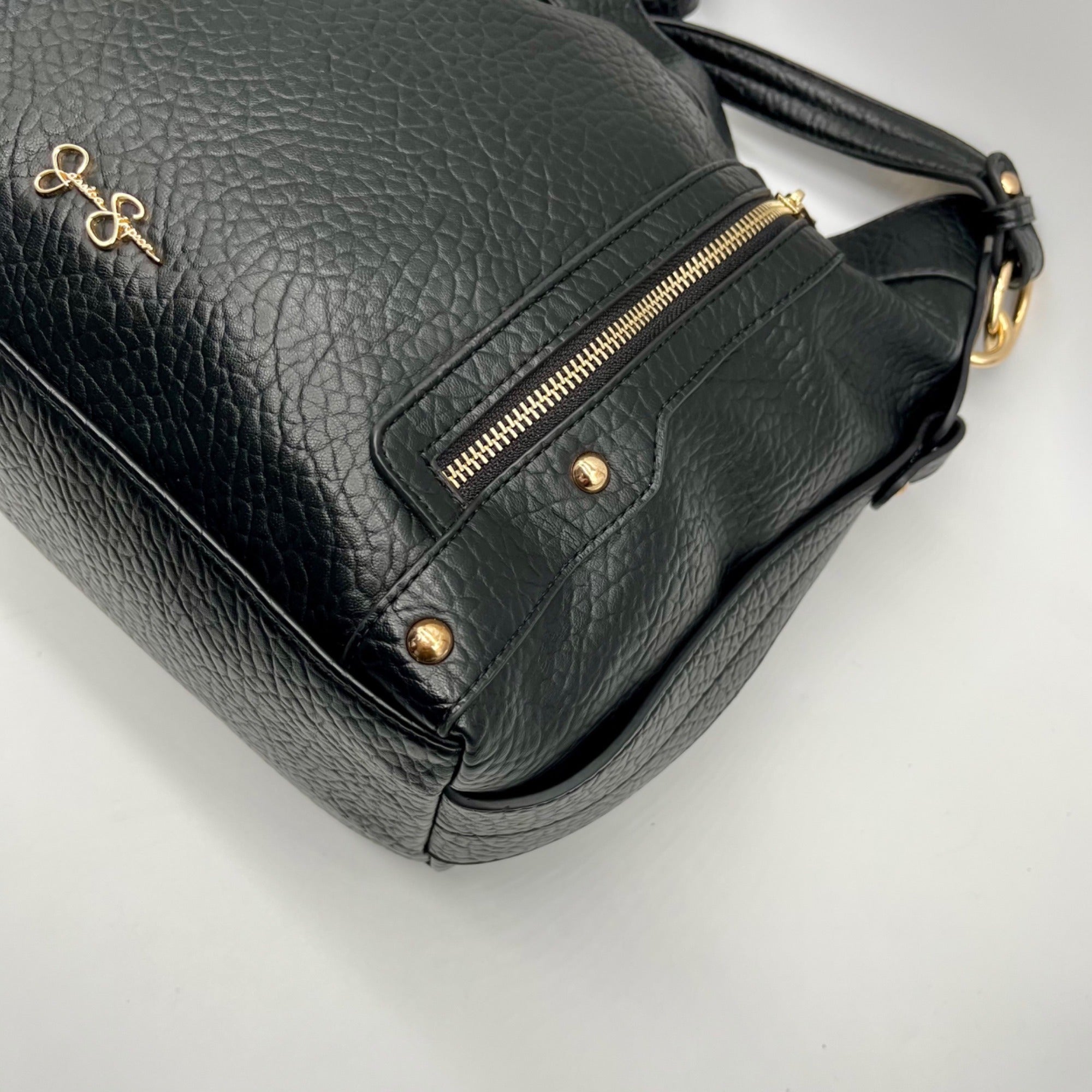 Jessica Simpson Black Maisie Hobo Bag