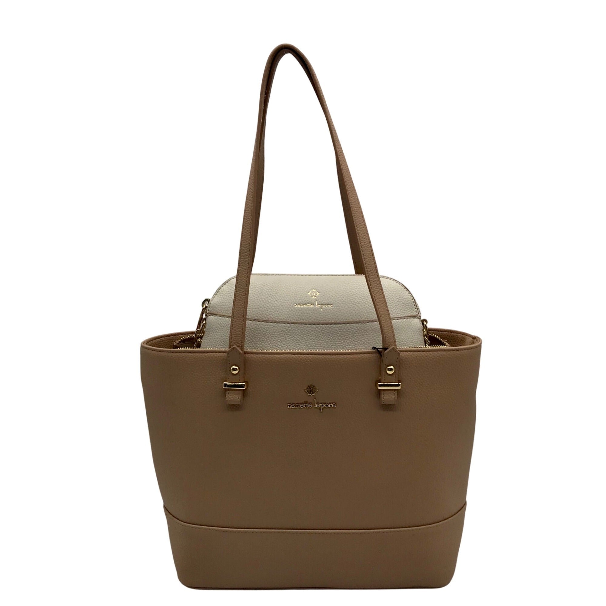 Nanette Lepore Faux Leather Brielle 'Bag in a Bag 'Tote &amp; Crossbody