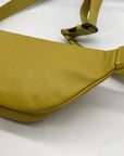 Coach Chartreuse Embossed Leather Mini Sprint Belt Bag CH073