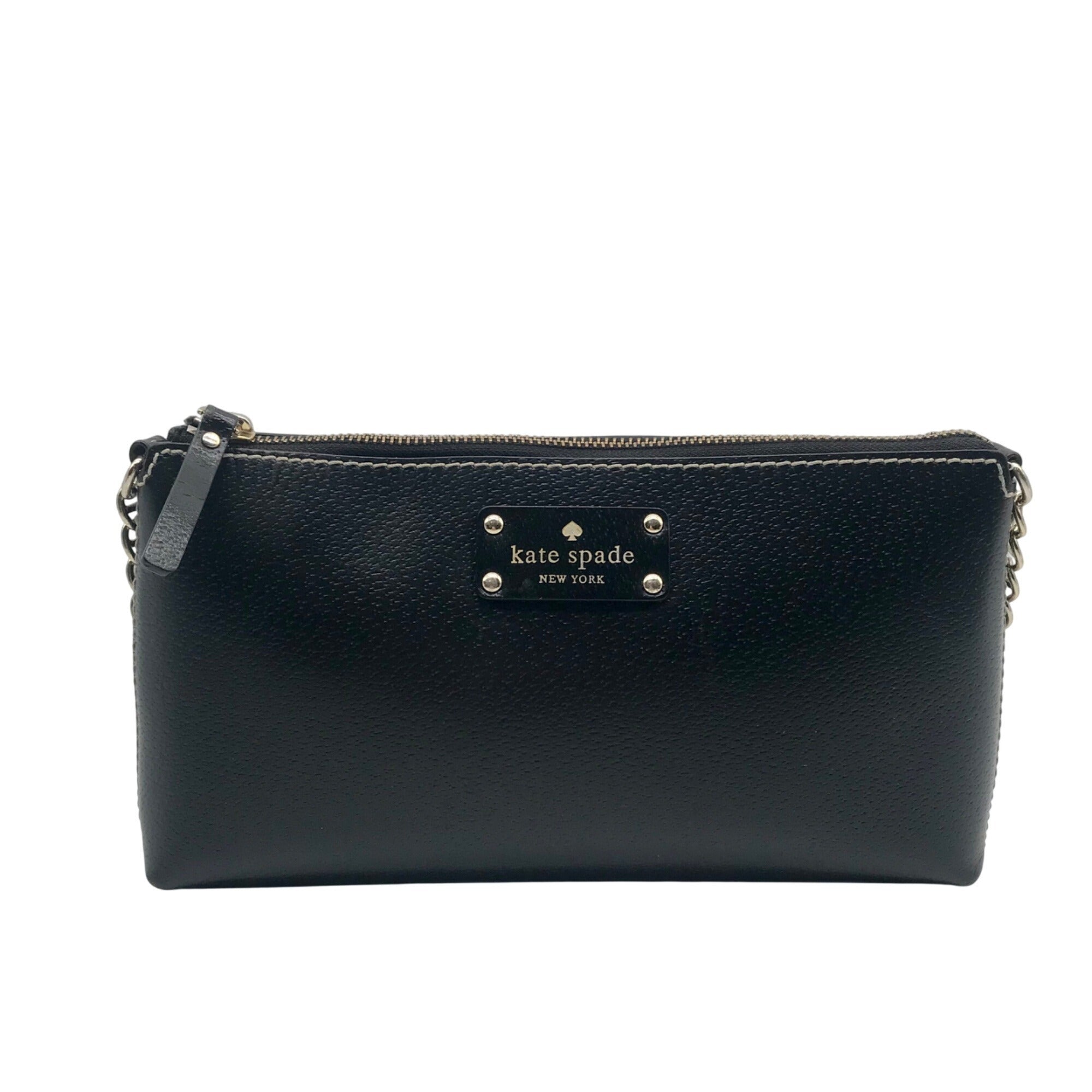 Kate Spade Black Leather Wellesley Byrd Shoulder Bag