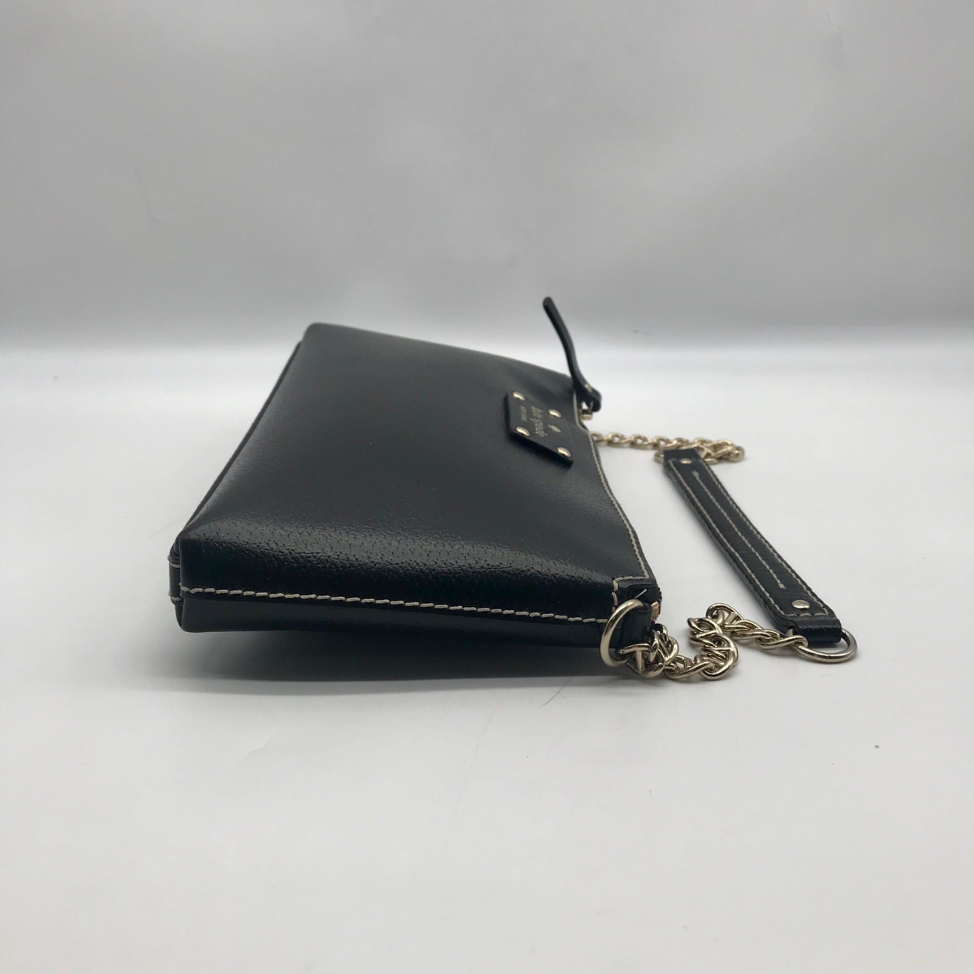 Kate Spade Black Leather Wellesley Byrd Shoulder Bag