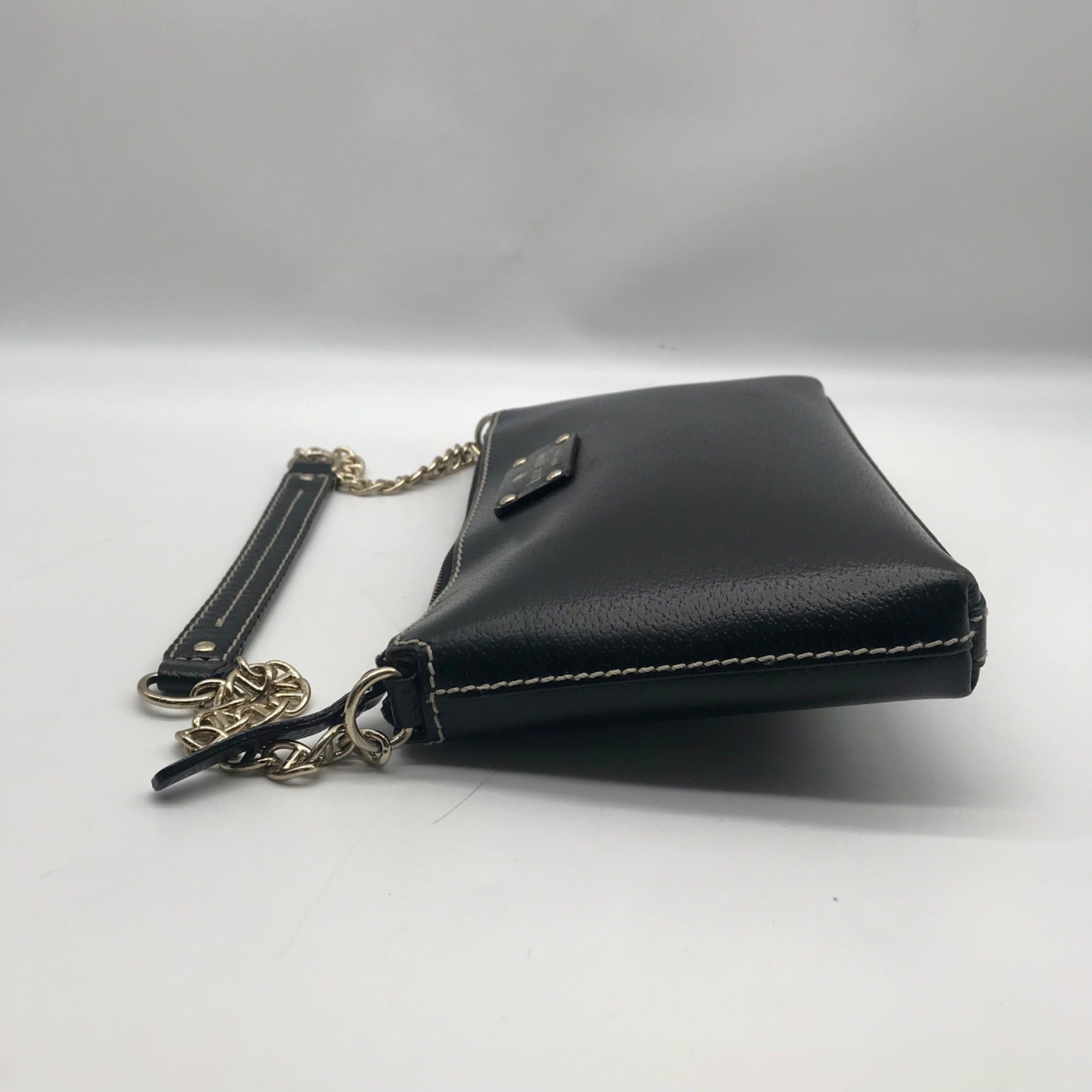 Kate Spade Black Leather Wellesley Byrd Shoulder Bag
