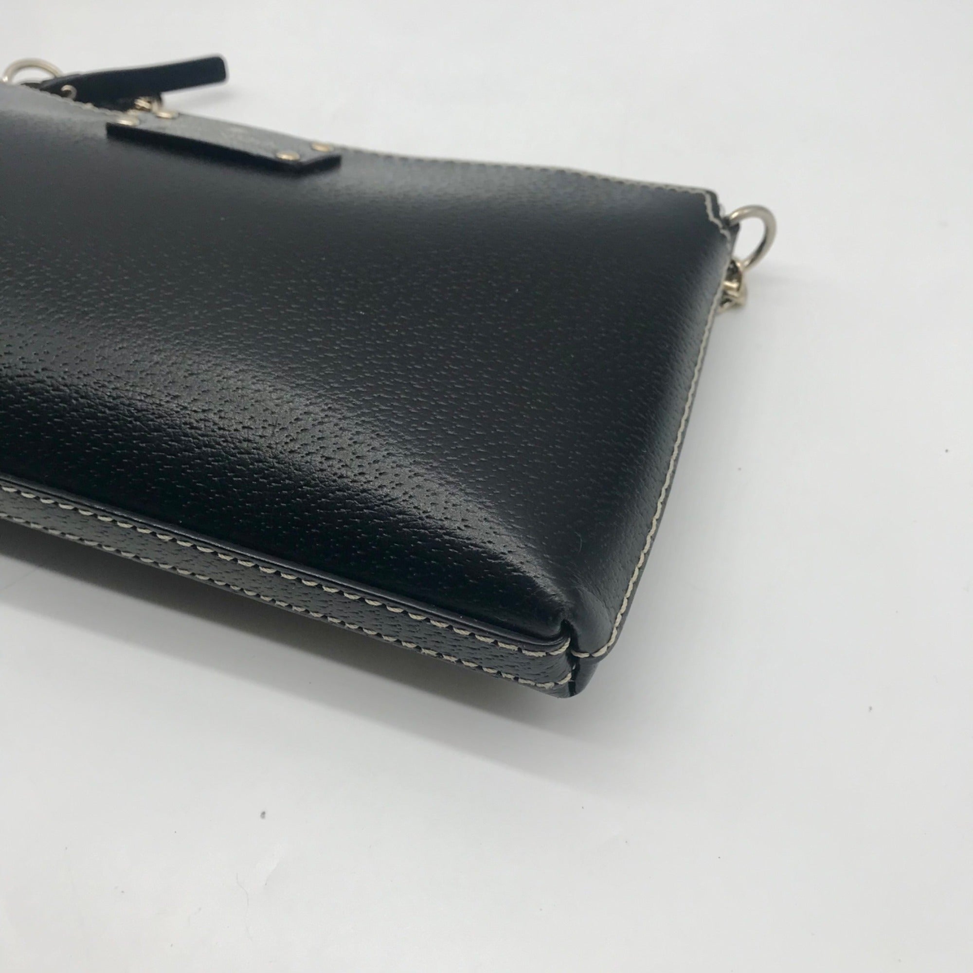 Kate Spade Black Leather Wellesley Byrd Shoulder Bag