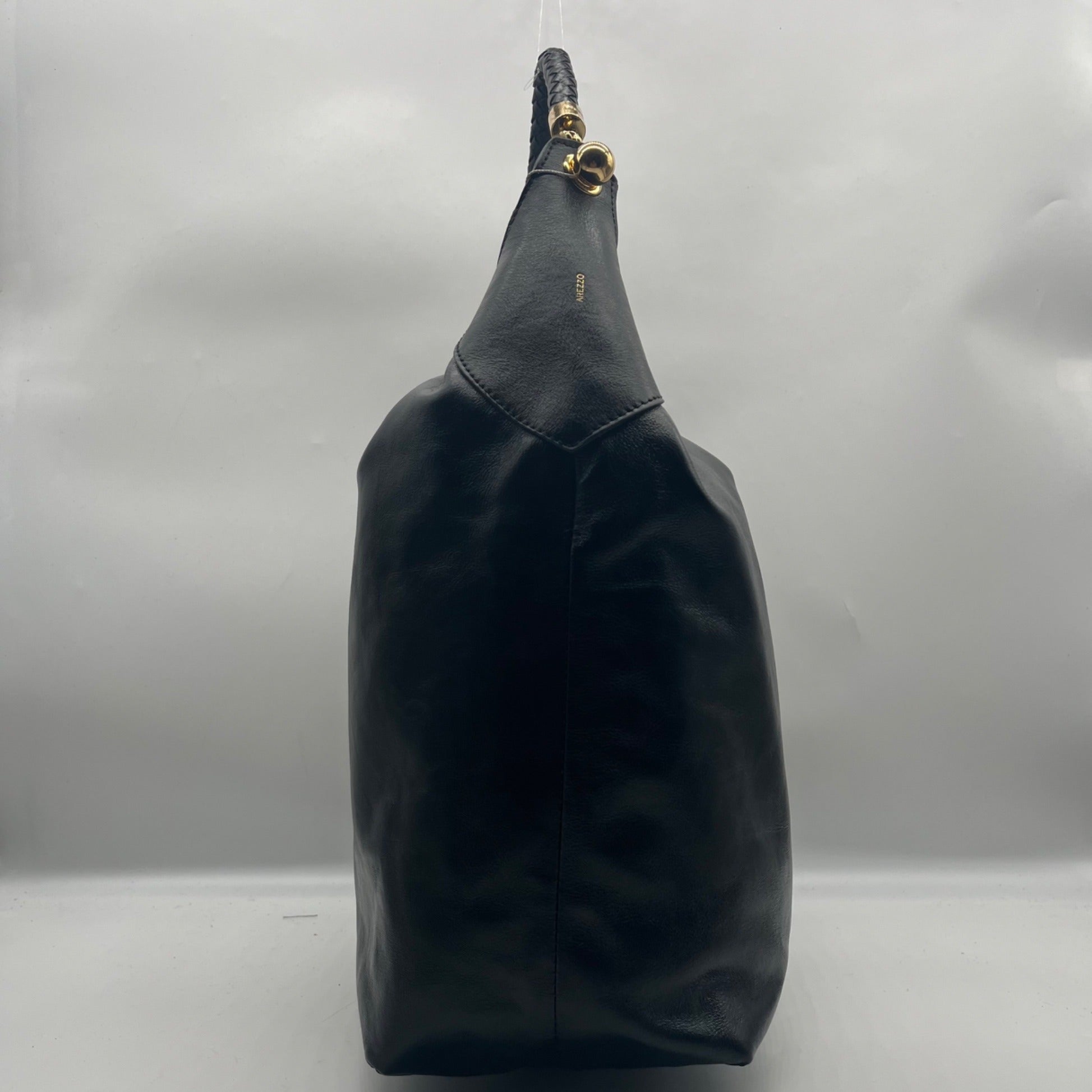 Arezzo Black Leather Shoulder Bag