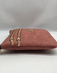 Montana West Dusty Rose Multi-Pocket Crossbody Bag
