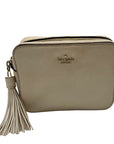 Kate Spade Beige Pebbled Leather Arla Camera Bag