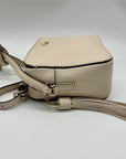 Kate Spade Beige Pebbled Leather Arla Camera Bag